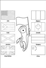 coloring page london 2012